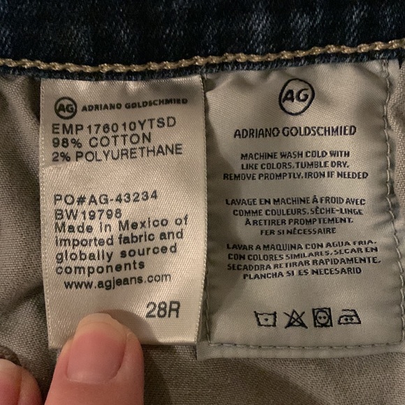 VGUC AG Adriano Goldschmeid jeans - Picture 8 of 10